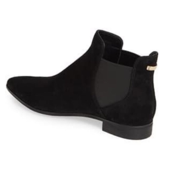 Cole Haan NEW Black Suede Hara Chelsea Booties - Picture 2 of 5
